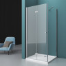 Душевой уголок BELBAGNO ALBANO-ASH-1-90/80-C-Cr
